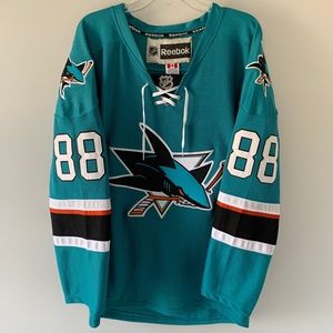 Reebok San Jose Sharks Brent Burns Jersey